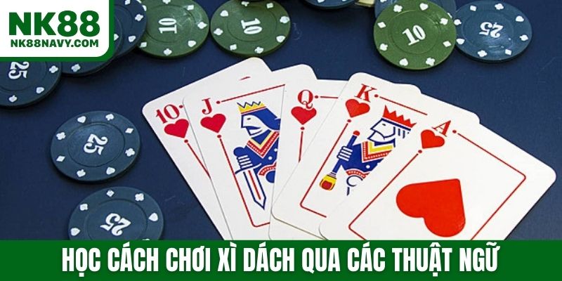 Học cách chơi xì dách qua các thuật ngữ
